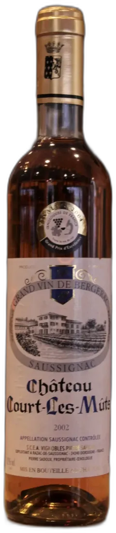image du vin Saussignac 2002 Chateau Court les Muts