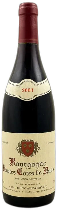 illustration du vin Brocard-Grivot