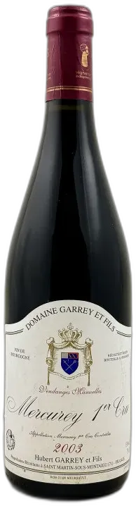 photos du vin Mercurey 1er Cru