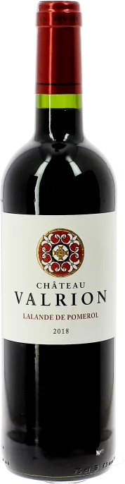 photo du vin Château Valrion 2018