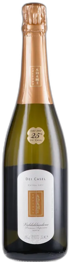 photo du vin Valdobbiadene Prosecco Superiore Docg Extra Dry 'Dei Casel' Adami