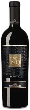 capture du vin Puglia Primitivo Igt 'Since 1913' 2021 Torrevento