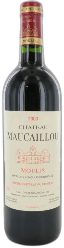 photo du vin Château Maucaillou