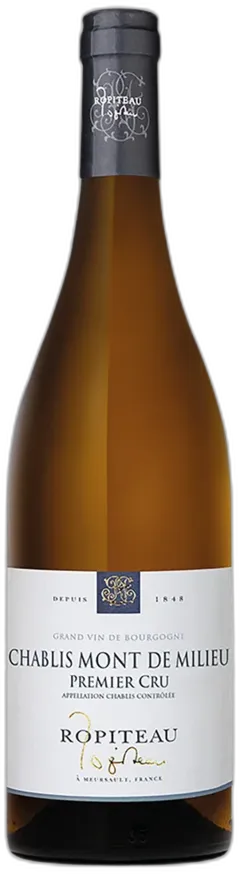 illustration du vin Chablis Aoc Premier Cru Mont de Milieu Ropiteau Frères 2023
