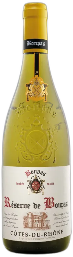 image du vin Côtes du Rhône Aoc Blanc Réserve de Bonpas Bonpas 2024
