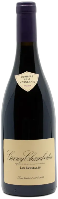 photo du vin Vougeraie Gevrey Chambertin les Évocelles 2023