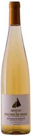 vue du vin Bio Muscat de Beaumes de Venise Domaine Fontavin Vin Blanc