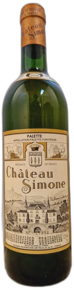 image du vin Château Simone, Palette