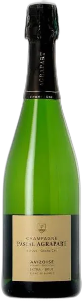aperçu du vin Agrapart Grand Cru Avizoise Brut Nature Blanc de Blancs