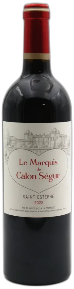 capture du vin Marquis de Calon