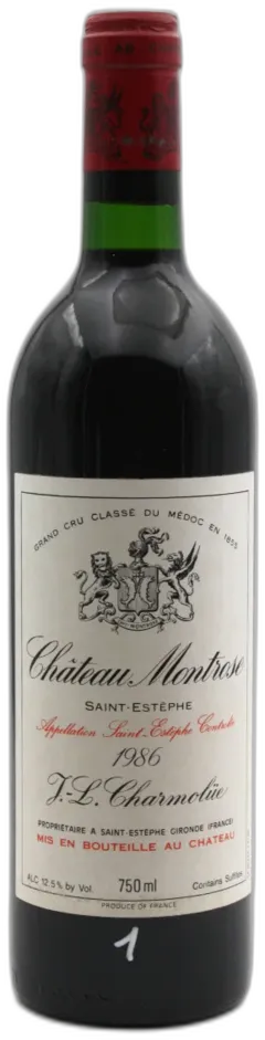 capture du vin Montrose