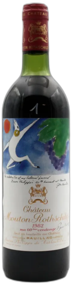 photo du vin Mouton Rothschild