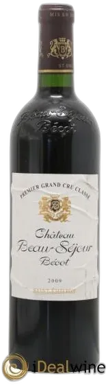 illustration du vin Château Beau-Séjour Bécot