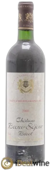 image du vin Beau-Séjour Bécot