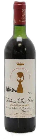 photos du vin Château Clerc Milon