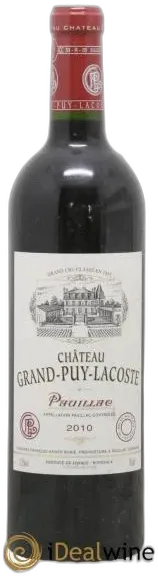 capture du vin Grand Puy Lacoste