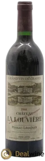 aperçu du vin Château la Louvière