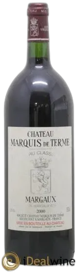aperçu du vin Château Marquis de Terme