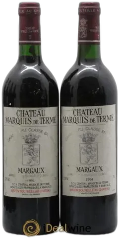 aperçu du vin Château Marquis de Terme