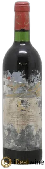 capture du vin Chateau Mouton Rothschild