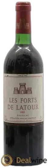 illustration du vin les Forts de Latour