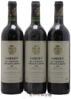 image du vin Sarget de Gruaud Larose