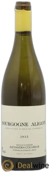 photo du vin Aligoté Alexandra Couvreur