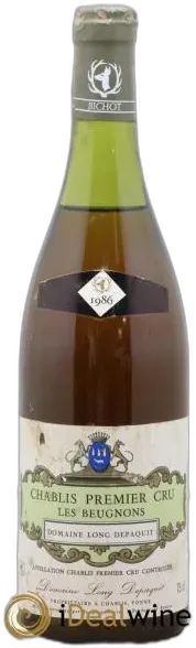 photo du vin Le Beugnons