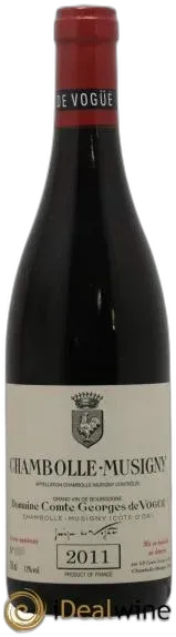 photo du vin Chambolle-Musigny Comte Georges de Vogüé
