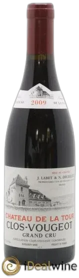 vue du vin Clos de Vougeot Grand Cru Château de la Tour