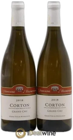 photo du vin Corton Grand Cru Domaine Meuneveaux