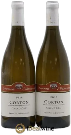 photo du vin Corton Grand Cru Domaine Meuneveaux