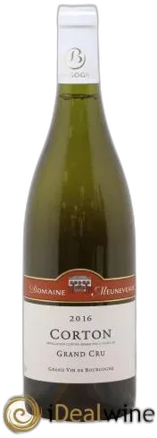 photo du vin Corton Grand Cru Domaine Meuneveaux