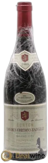 capture du vin Clos des Cortons Faiveley