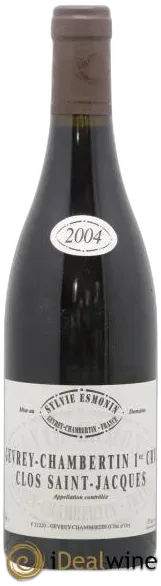 photos du vin Clos Saint Jacques