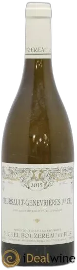 photo du vin les Genevrières