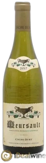 photo du vin Meursault Coche Dury 2017