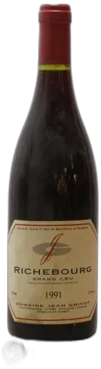 photo du vin Richebourg Grand Cru Jean Grivot