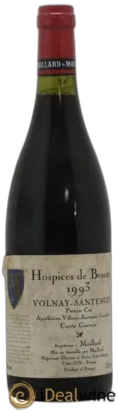 aperçu du vin Cuvée Gauvin Hospices de Beaune