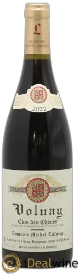 photo du vin Clos des Chênes