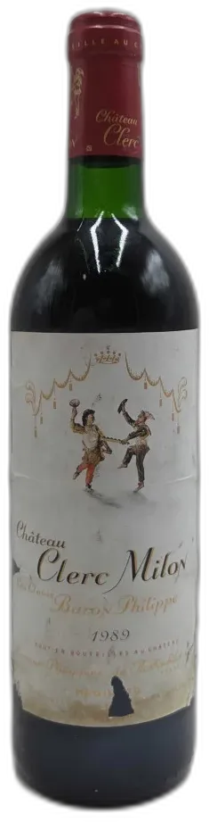 photo du vin Château Clerc Milon Etla