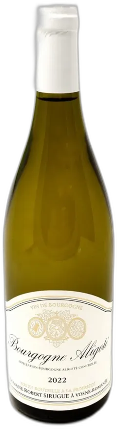 photo du vin Robert Sirugue Bourgogne Aligoté
