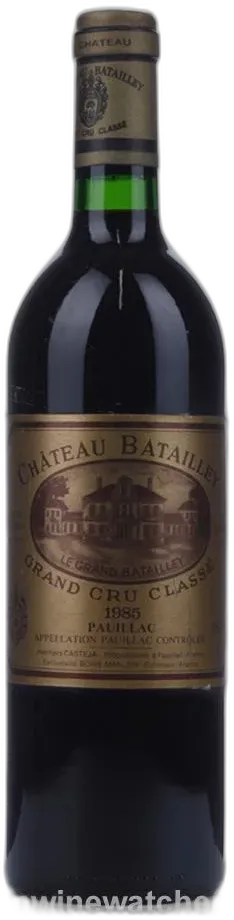 vue du vin Batailley