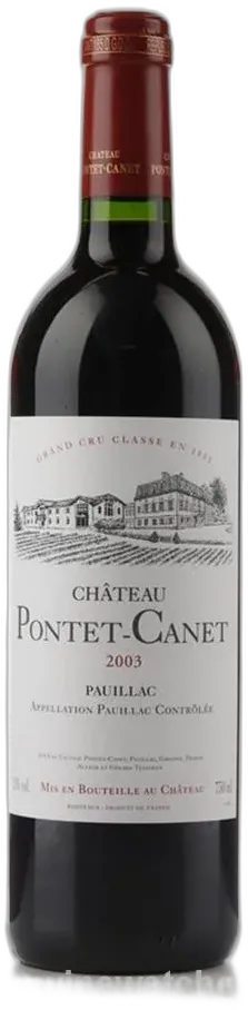 aperçu du vin Pontet Canet