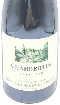 image du vin Chambertin Grand Cru Domaine Jacques Prieur
