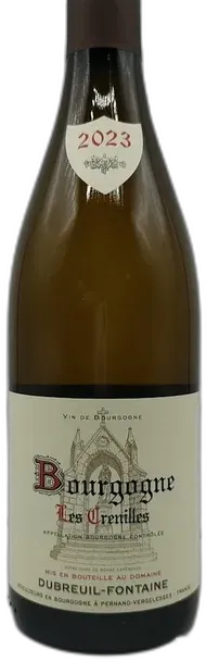 image du vin Bourgogne Chardonnay Domaine Dubreuil Fontaine les Crenilles 2023