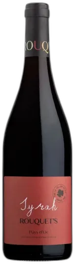 photo du vin Rouquet’s Syrah Igp Pays d’oc 2024