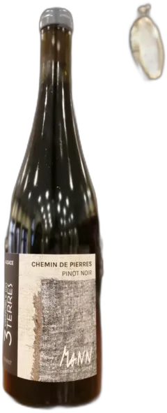 aperçu du vin Vignoble des 3 Terres Mann Pinot Noir Chemin de Pierre