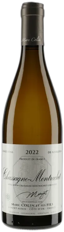 vue du vin Chassagne-Montrachet Margot 2022
