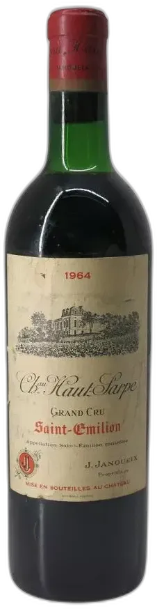 photo du vin Château Haut Sarpe 1964